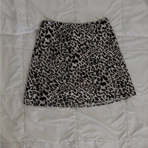 Princess Polly Animal Print Mini Skirt
